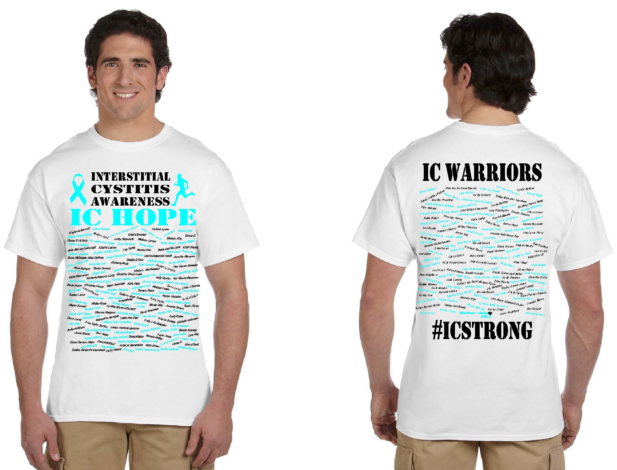 Interstitial Cystitis NYC Marathon Short Sleeve Shirt